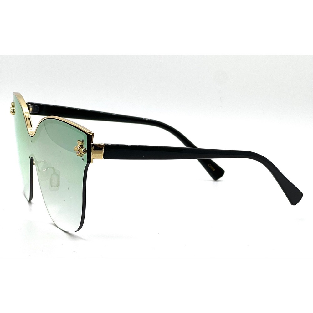 Women Sunglasses Mirror Lens Reflective Oversized Shades Fashion Outdoor Lentes - Picture 9 of 9